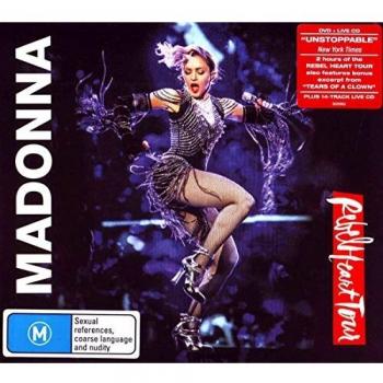 Madonna Rebel Heart Tour - CD/DVD - Sealed 2017 UK 2-disc CD/DVD set EAGDV086