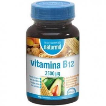 Naturmil Vitamina B12 2500µg 60 Comprimidos