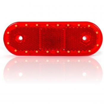 Luz de delimitación lateral WAS 535 con características de alta visibilidad, diseño compacto y resistente a la intemperie