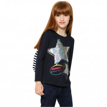 DESIGUAL - TS EMILY - CAMISETA LENTEJUELAS - MOCHILA
