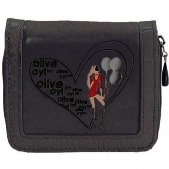 Monederos Olivia Palito Preto