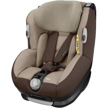 Bébé Confort Opal Silla de coche bebé, a contramarcha o sentido de la marcha, ajustable y reclinable, instalación con cinturón de seguridad, 0 meses - 4 años, 0-18kg, marrón