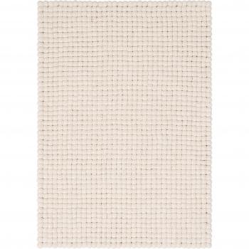 myfelt Alfombra de Bolas Fieltro Rectangular Linéa blanco/70x100 cm