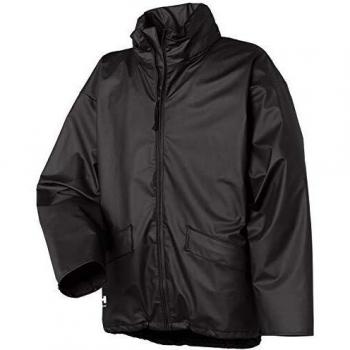 Helly Hansen Voss Black Waterproof Stretch Rain Jacket Size S