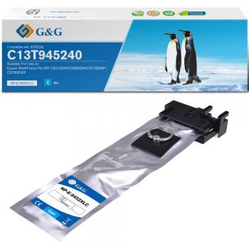 Cartucho de Tinta Compatible G&G Epson T9452 Cyan Pigmentada
