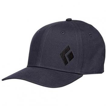 Black Diamond BD Cap Organic Gorra de béisbol, Carbon, L/XL Unisex Adulto