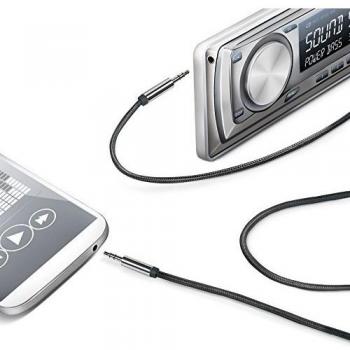 Celly LINEIN35TEXBK cable de audio - cables de audio