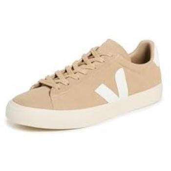 Veja Men's Campo Low Top Leather Sneakers in Dune