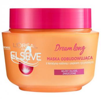 Mascarilla L'Oreal Elseve Dream Long para Cabello Largo y Dañado 300ml