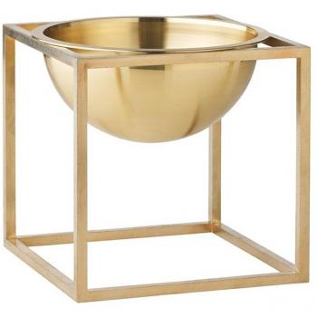 Kubus Bowl Small, Brass