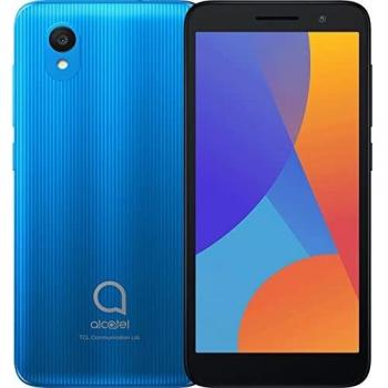 Alcatel 1 Smartphone (2021), Aqua Azul, 16GB Almacenamiento, 1GB RAM, Dual Sim, Pantalla de 5