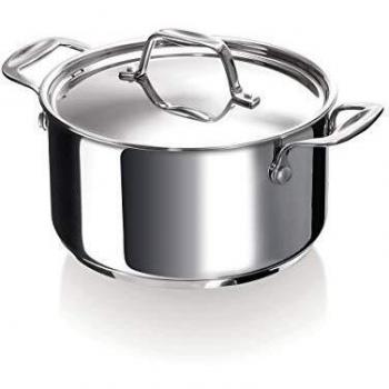 Cacerola Chef de Acero Inoxidable 16 cm con Tapa - Beka