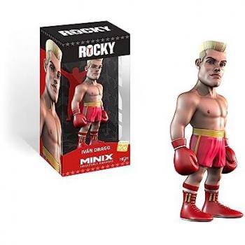 Figura Coleccionable Minix Ivan Drago 12 cm - Rocky - Coleccionables para Exhibición - Idea de Regalo - Juguetes para Niños y Adultos - Fans de TV BANDAI MN11704