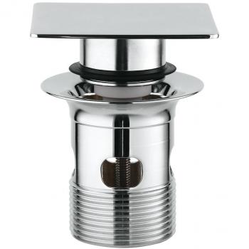 GROHE - Tapón de lavabo con vaso para desagüe estándar, cromo 40565000