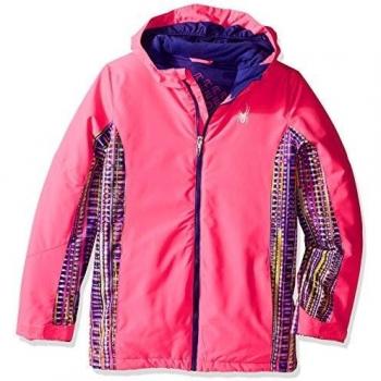 Spyder Vision Girl 's Charm chaqueta de esquí para niña rosa, otoño-invierno 16, niña, color rosa, tamaño 15 años