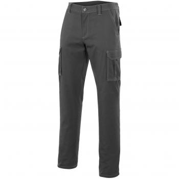 Pantalón Multibolsillos Marca VELILLA - Color Gris (Talla 44)