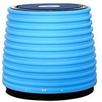 WALIO ALTAVOZ INALÁMBRICO BLUETOOTH iBTA 201 Azul, Altavoz inalámbrico sin cables, conexión bluetooth, para teléfono móvil Smartphone, Tablet, ordenador portátil, televisión. Conexión Jack 3.5 mm disponible. Batería de litio recargable.