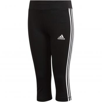 adidas Yg TR Eq 3S 34T Mallas Pirata, Niñas, Negro/Blanco, 158