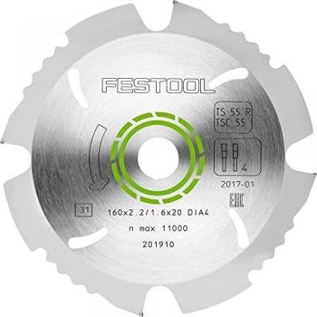 Hoja de sierra circular de diamante DIA 160x2,2x20 F4 ABRASIVE MATERIALS - Festool