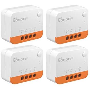 Interruptor Inteligente SONOFF ZBMINIL2 Zigbee 3.0 Sin Neutro, Control Bidireccional, Compatible con Alexa y Google Home