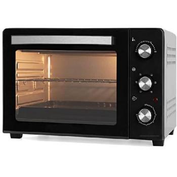 Horno de Convección Orbegozo 30 litros 1500 W con Selector de Temperatura 100-230°C y Temporizador hasta 60 minutos
