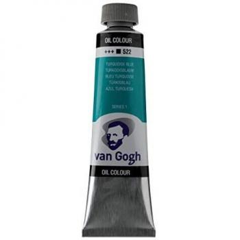 Óleo Artístico Van Gogh, Azul Turquesa, 40ml, Serie 1
