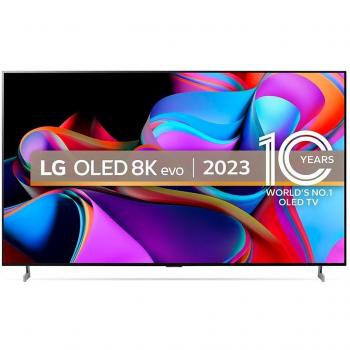 LG OLED77Z39LA 77 8K Ultra HD Smart OLED TV, HDR10, Dolby Atmos, α9 AI Processor Gen6, Magic Remote Control, AMD FreeSync