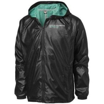 Mercedes AMG Petronas 6000019-100-220 - Chaqueta con capucha, color negro, talla S