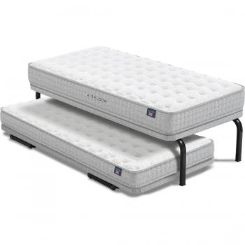 Aireloom Conjunto cama nido Rookie + pack 2 colchones infantil-juvenil Rookie V2