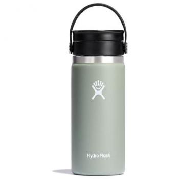 Hydro Flask 16 oz Wide Mouth Vacuum Insulated Travel Mug with Flex Sip Lid