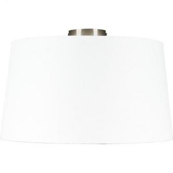 Plafón moderno de acero con pantalla blanca de 45 cm - COMBI