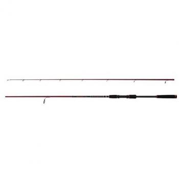 PENN Squadron III Labrax Caña Spinning 2.40 m 14-42g Unisex Negra para Pesca Mar Lubina Bacalao Abadejo
