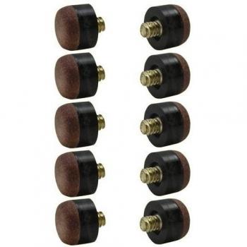 CUESOUL Tornillo-On Consejos para Tacos de Billar - Duro - 11MM 30PCS