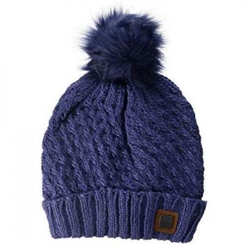 Roxy Blizzard Gorro de Punto, Mujer, Azul