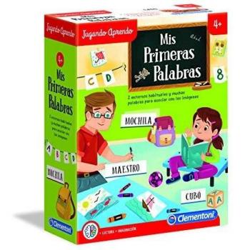 Clementoni - Mis Primeras Palabras - juego educativo a partir de 4 años, juguete en español