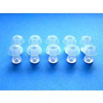 10 Medio (M) Suave Reemplazo Set Cúpulas de Setas Almohadillas Orejas Tapones de Repuesto para Siemens : Touching, Motion, Nitro, Aquaris, Siemens Life, Lotus 12P, 13P, 13SP, 23P, 23SP, 23M BTE (Detrás de la oreja) Audífonos / Aparatos del Oído