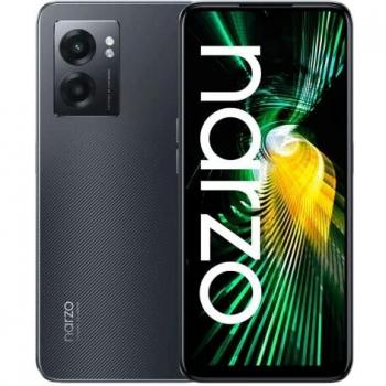 realme Narzo 50 5G-6+128 GB Smartphone Libre, Pantalla Full HD+ ultrafluida de 90 Hz, Batería masiva 5000 mAh, Carga Dart de 33 W, Procesador Dimensity 810 5G, NFC, Dual Sim, Android 12, Hyper Black
