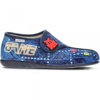Zapatillas Casa Niño Vulladi 6220 Talla 29 Color Marino