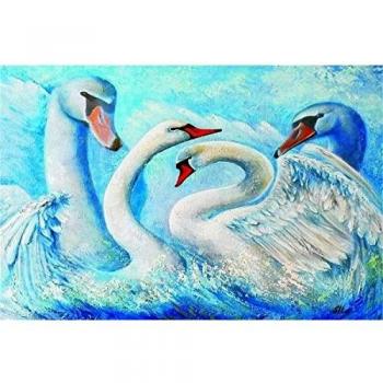 Puzzle Dorado de Cisnes, 1000 Piezas