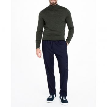 Calvin Klein Men's Regular Fit Blue Trousers