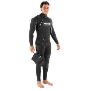 Traje Semiseco Space 7 Mm para Hombre Adulto - Negro