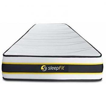 Colchón Flexy 90x190cm - 22cm de Espesor - Muelles Ensacados y Memory Foam - Firme