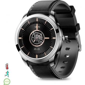 Smartwatch DAM M28 con termómetro corporal, monitor de O2 en sangre y tensión