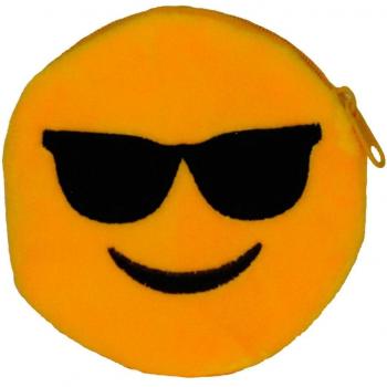 Emoticonworld Emotiwallet Monedero, Diseño Gafas, Color Amarillo