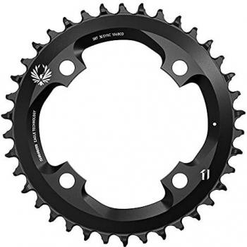 SRAM Europe 2286482357 Plato para Cadena de Bicicleta, Adultos Unisex, Negro, 38 Zähne, 104mm