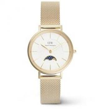 Reloj de Cuarzo Daniel Wellington Petite Lune Evergold 32mm Dorado para Dama