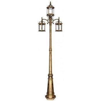 Farola Exterior Amapola 3xe27 Plata 233x60x20