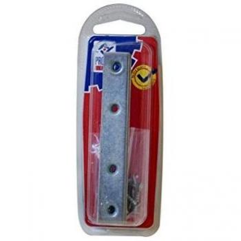 PLACA RECTA UNION ZN BL.4 PZS 100X15 MM