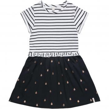 Esprit Knit Dress SS, Vestido para Niñas, Noir