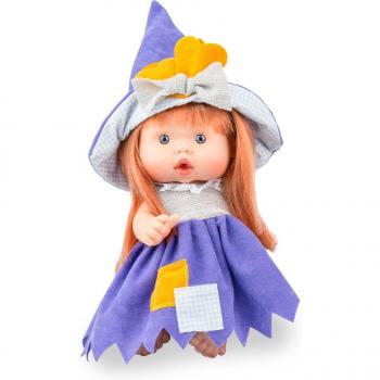 Muñeca Nenote Brujita Halloween Edición Especial Marina&Pau